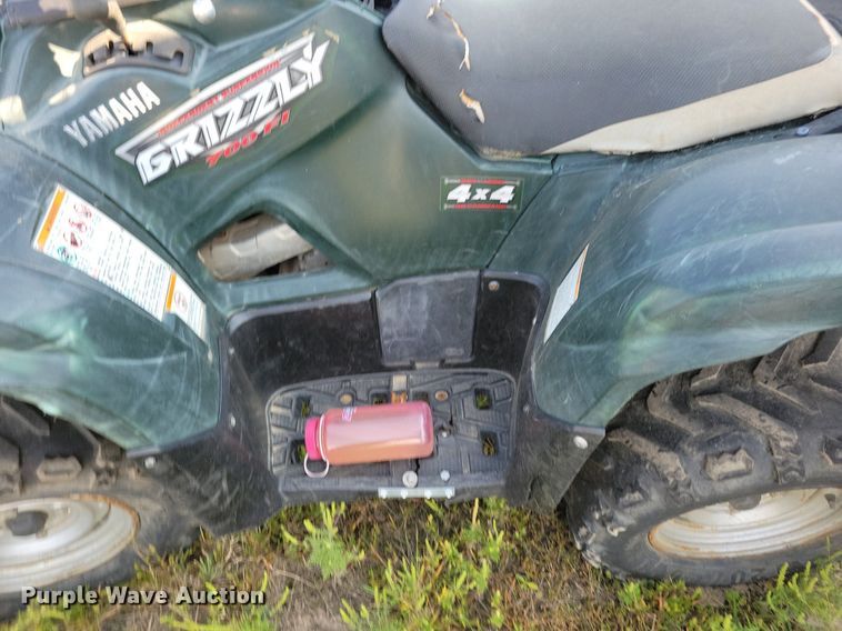 image for item JO9451 2009 Yamaha  Grizzly 700FI ATV