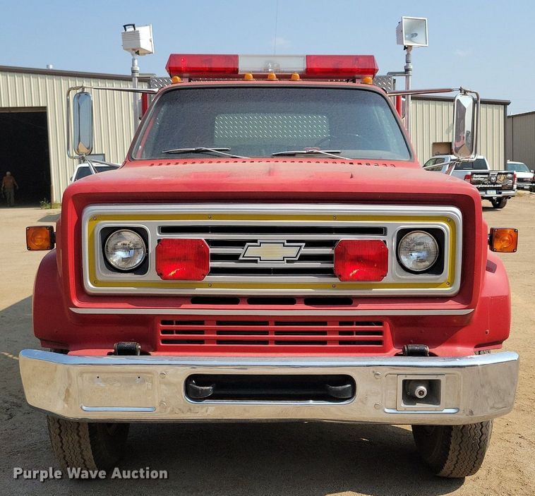 image for item JO9463 1983 Chevrolet  C60 pumper fire truck