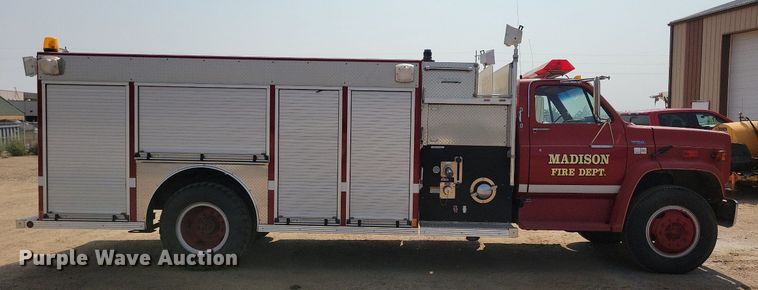 image for item JO9463 1983 Chevrolet  C60 pumper fire truck