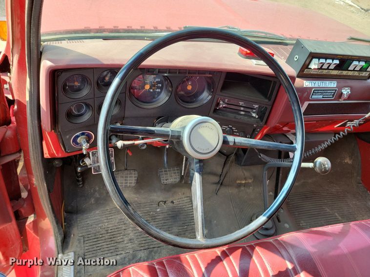 image for item JO9463 1983 Chevrolet  C60 pumper fire truck