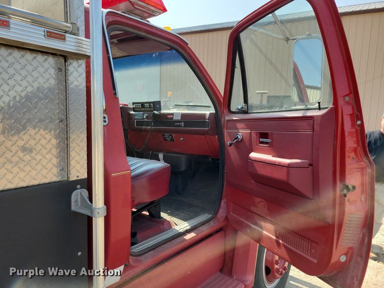 image for item JO9463 1983 Chevrolet  C60 pumper fire truck
