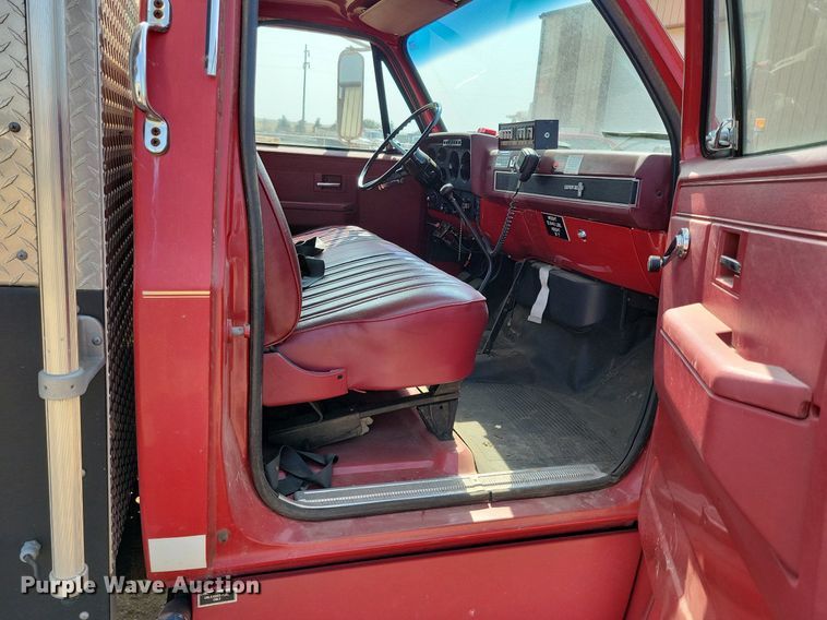 image for item JO9463 1983 Chevrolet  C60 pumper fire truck