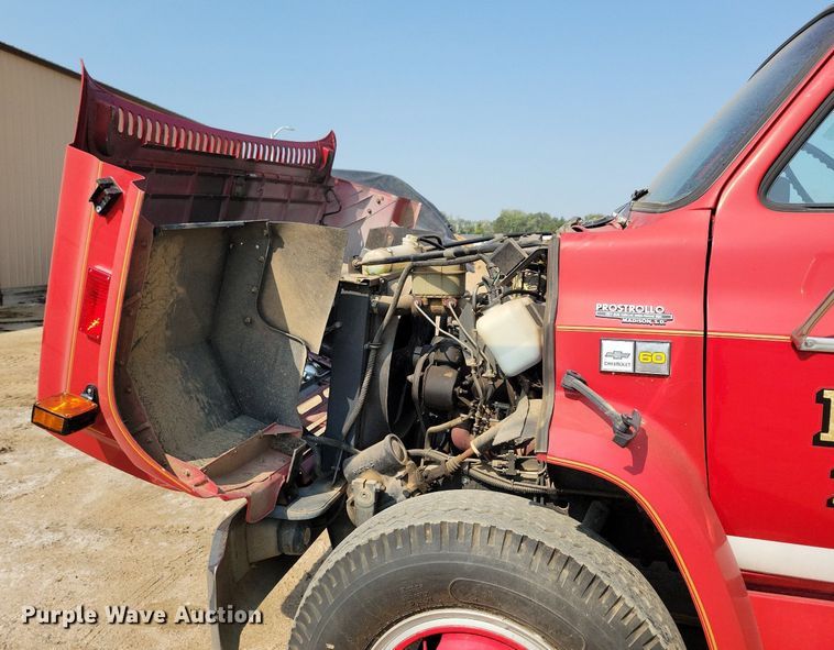 image for item JO9463 1983 Chevrolet  C60 pumper fire truck