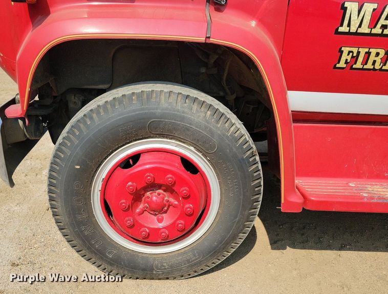 image for item JO9463 1983 Chevrolet  C60 pumper fire truck