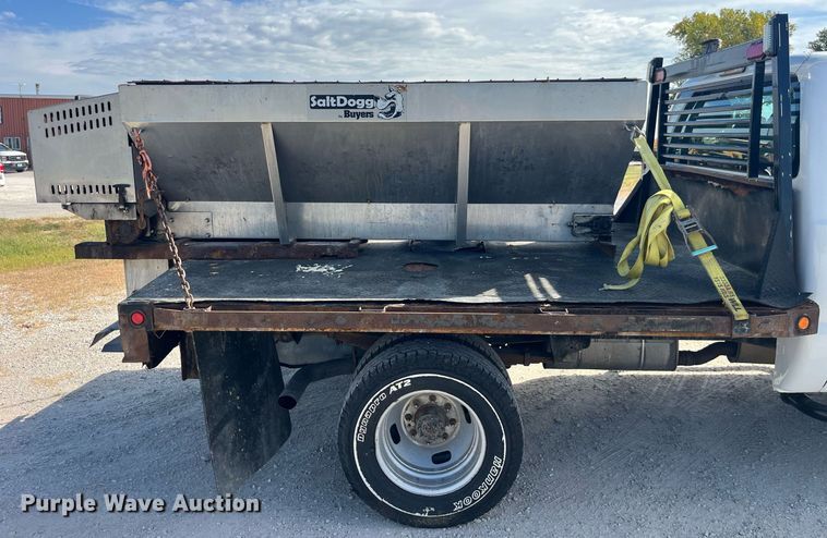 image for item LC9162 2014 Ford F350 Super Duty XL flatbed pickup truck