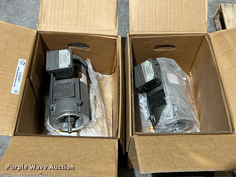 image for item LC9167 (2) Baldor VEM7014 electric motor