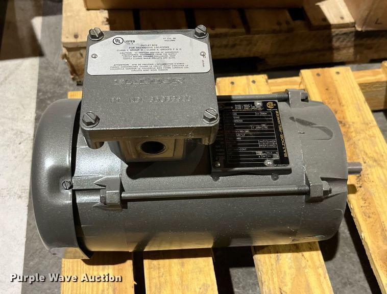 image for item LC9167 (2) Baldor VEM7014 electric motor