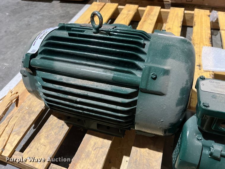 image for item LC9168 (2) Baldor electric motors 