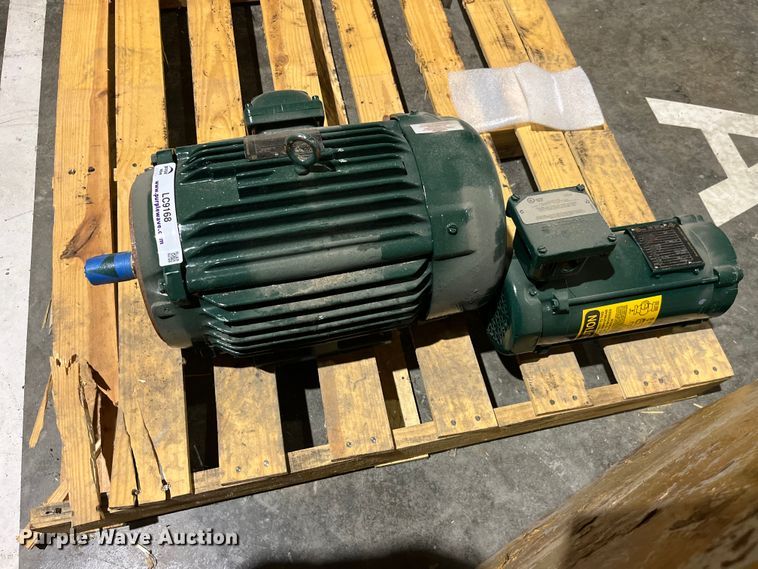 image for item LC9168 (2) Baldor electric motors 