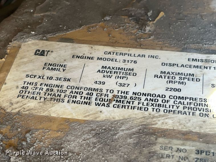 image for item LC9186 2007 Caterpillar  140H VHP motor grader