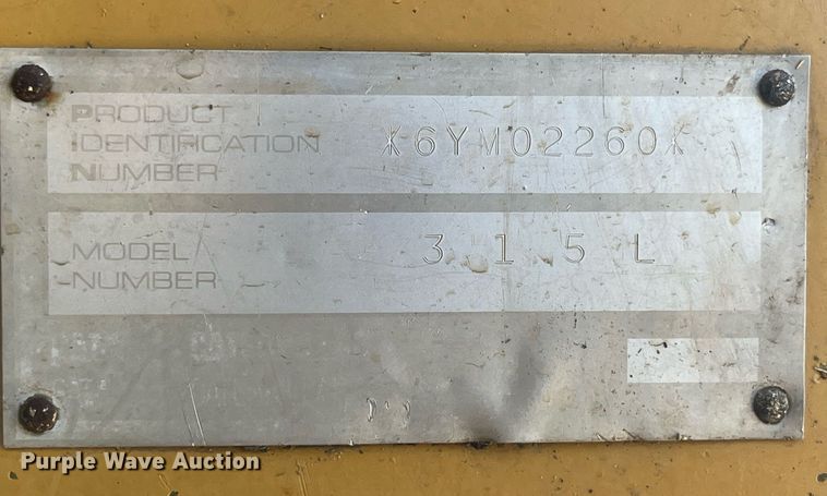 image for item LC9187 1997 Caterpillar  315L excavator