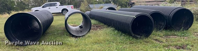 image for item LC9195 (11) plastic culvert pipes