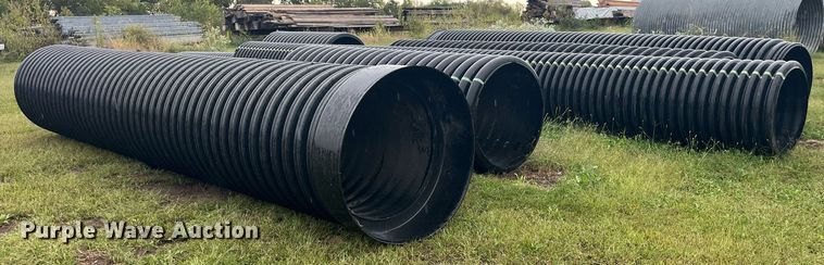image for item LC9195 (11) plastic culvert pipes