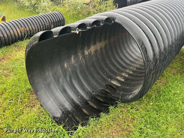 image for item LC9195 (11) plastic culvert pipes