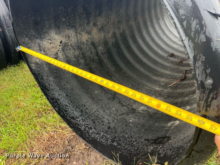 image for item LC9195 (11) plastic culvert pipes