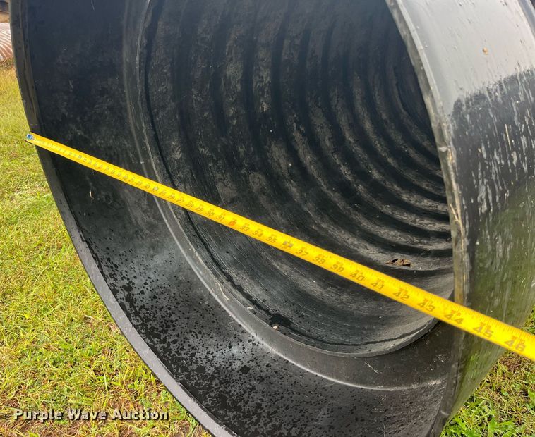 image for item LC9195 (11) plastic culvert pipes