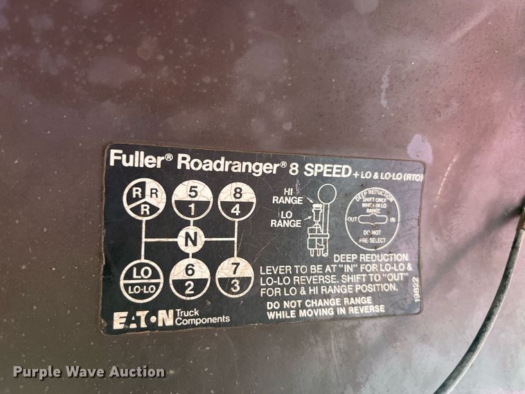 image for item LC9199 1988 International  F2574 dump truck