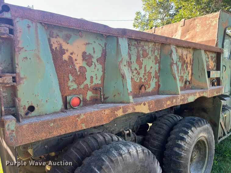 image for item LC9217 1961 International M51 dump truck