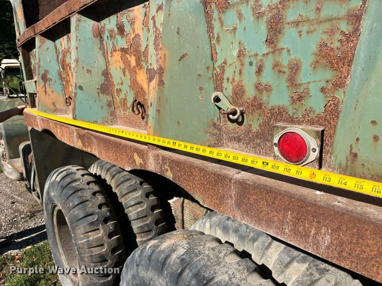 image for item LC9217 1961 International M51 dump truck