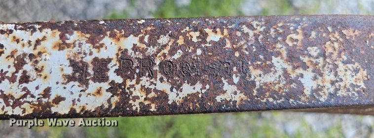 image for item LW9884 1992 Shop built utility trailer