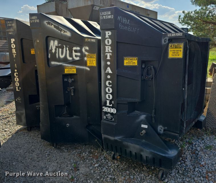 image for item LW9886 (5) Porta-Cool 2000 evaporative coolers