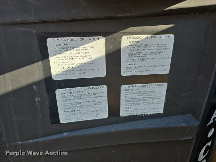 image for item LW9886 (5) Porta-Cool 2000 evaporative coolers