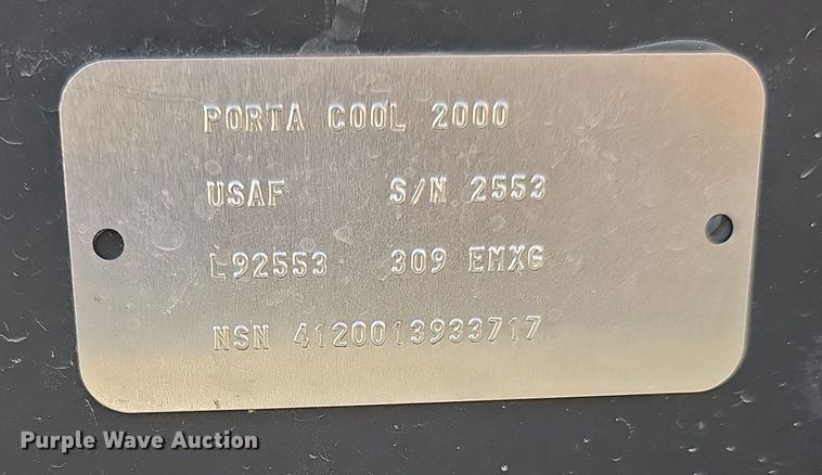 image for item LW9886 (5) Porta-Cool 2000 evaporative coolers