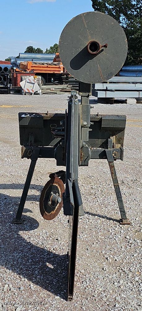 image for item LW9898 Bobcat skid steer fence installer