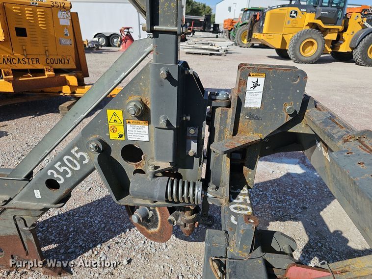 image for item LW9898 Bobcat skid steer fence installer