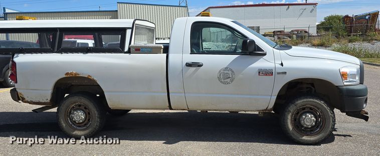 image for item LW9902 2008 Dodge Ram 2500HD pickup truck