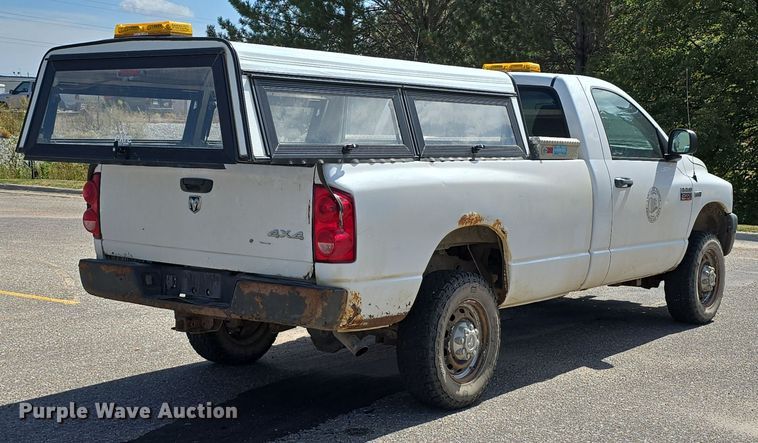 image for item LW9902 2008 Dodge Ram 2500HD pickup truck