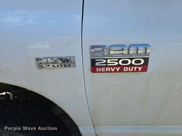 image for item LW9902 2008 Dodge Ram 2500HD pickup truck