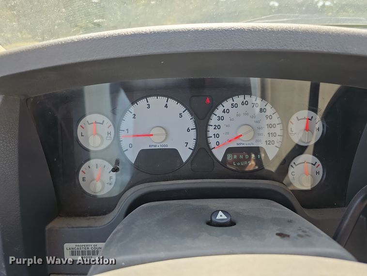 image for item LW9902 2008 Dodge Ram 2500HD pickup truck