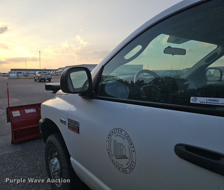 image for item LW9903 2008 Dodge Ram 2500HD pickup truck