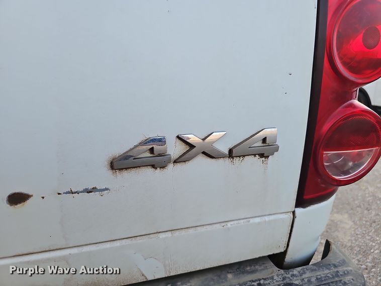 image for item LW9903 2008 Dodge Ram 2500HD pickup truck