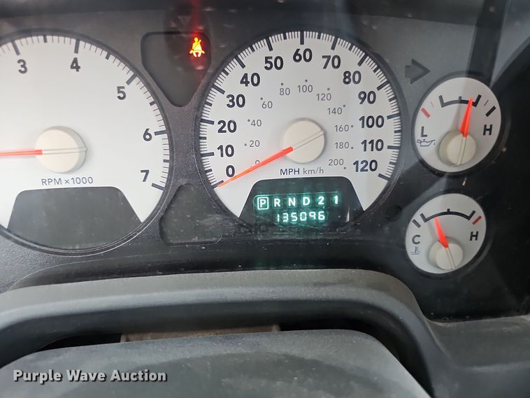 image for item LW9903 2008 Dodge Ram 2500HD pickup truck