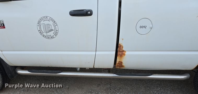 image for item LW9904 2008 Dodge Ram 2500HD pickup truck