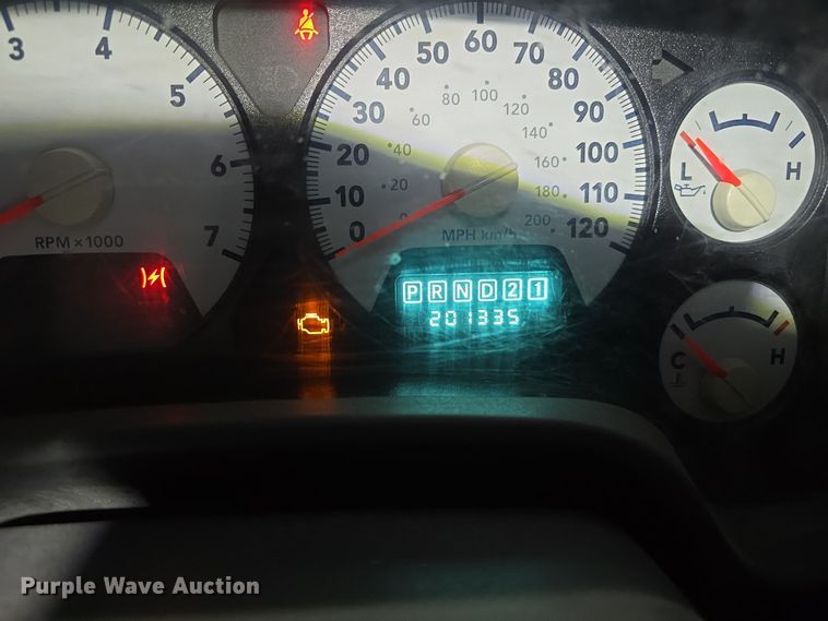 image for item LW9904 2008 Dodge Ram 2500HD pickup truck