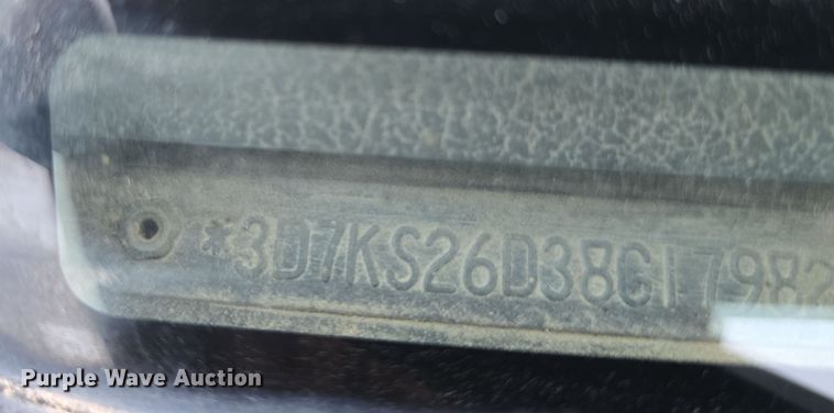 image for item LW9904 2008 Dodge Ram 2500HD pickup truck