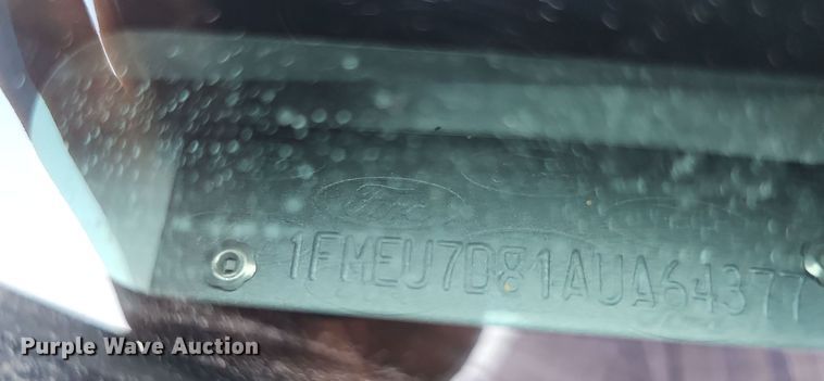 image for item LW9907 2010 Ford Explorer XLT SUV