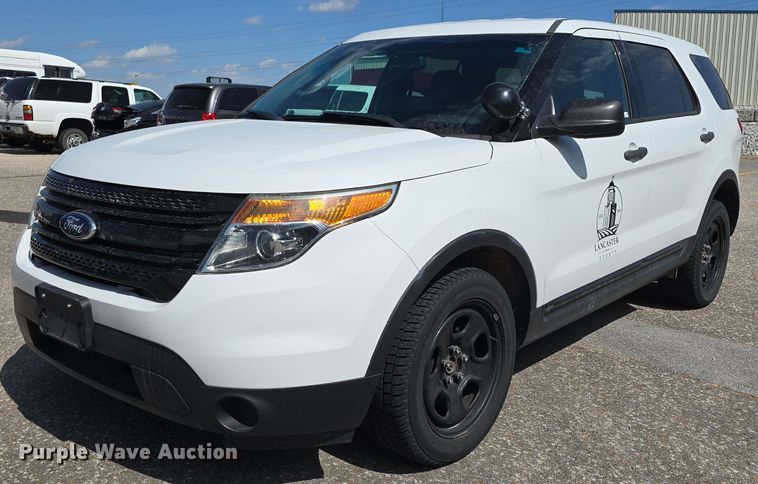 image for item LW9910 2014 Ford Explorer Police Interceptor SUV