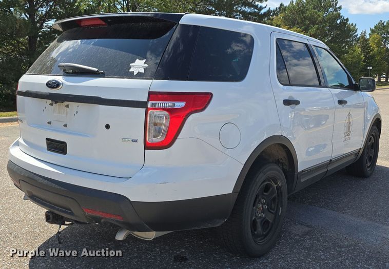 image for item LW9910 2014 Ford Explorer Police Interceptor SUV