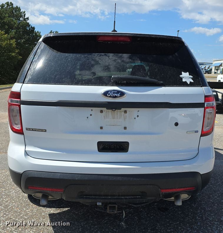 image for item LW9910 2014 Ford Explorer Police Interceptor SUV