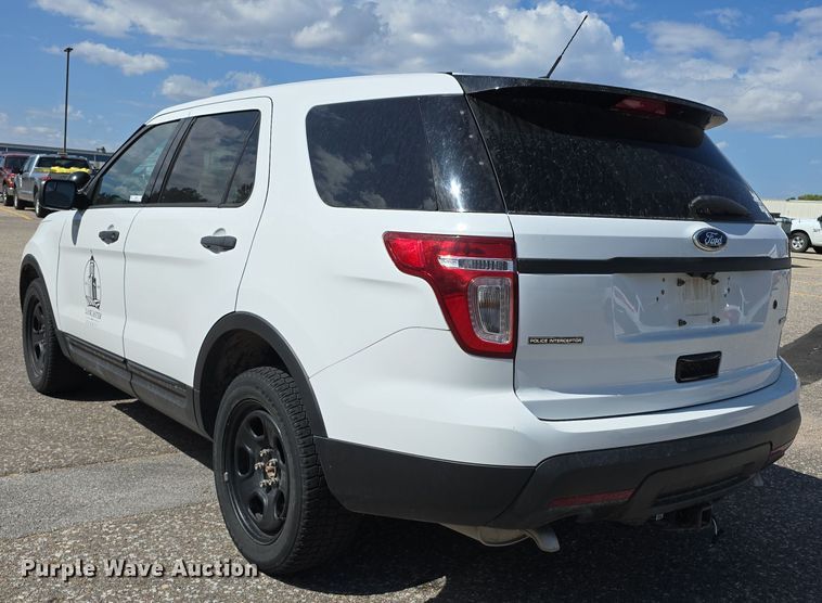 image for item LW9910 2014 Ford Explorer Police Interceptor SUV