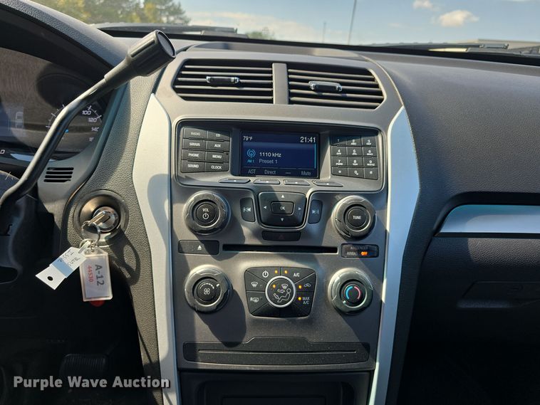 image for item LW9910 2014 Ford Explorer Police Interceptor SUV