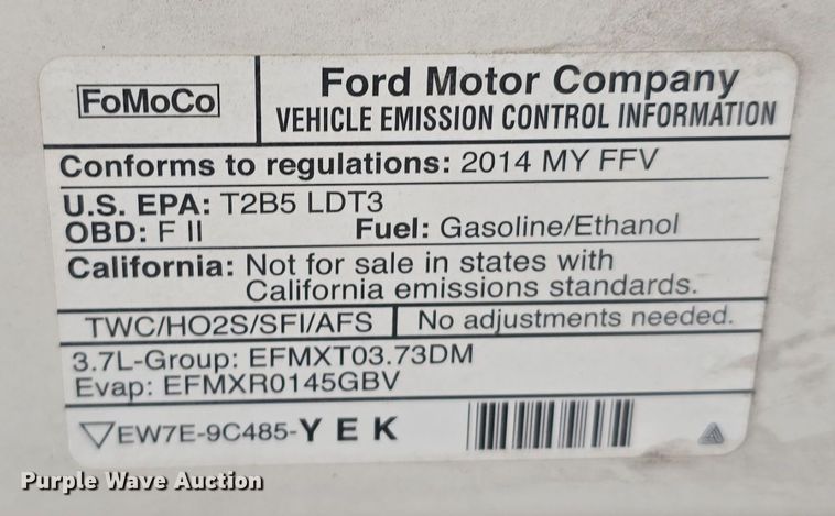 image for item LW9910 2014 Ford Explorer Police Interceptor SUV