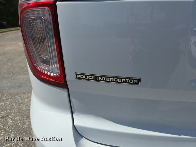 image for item LW9910 2014 Ford Explorer Police Interceptor SUV
