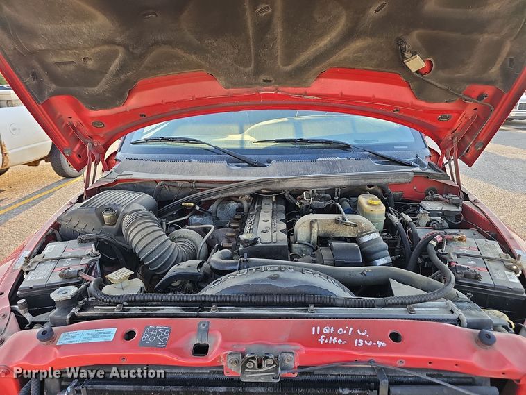 image for item LW9912 2001 Dodge Ram 2500 Laramie SLT Quad Cab pickup truck