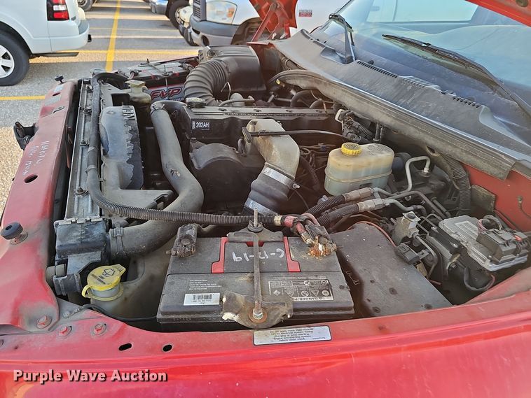 image for item LW9912 2001 Dodge Ram 2500 Laramie SLT Quad Cab pickup truck