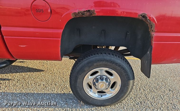 image for item LW9912 2001 Dodge Ram 2500 Laramie SLT Quad Cab pickup truck